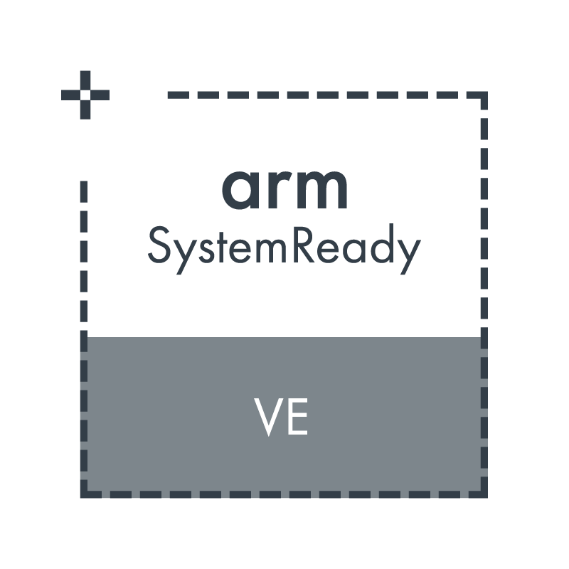 Arm SystemReady Virtual Environment（VE）ロゴ